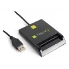 Techly I-CARD CAM-USB2TY2 czytnik kart inteligentnych Wewnątrz USB USB Type-A Czarny