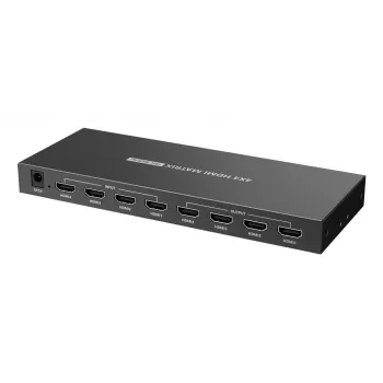 Techly IDATA HDMI-MX44 przełącznik matrycowy AV przełącznik matrycowy AV 4 W