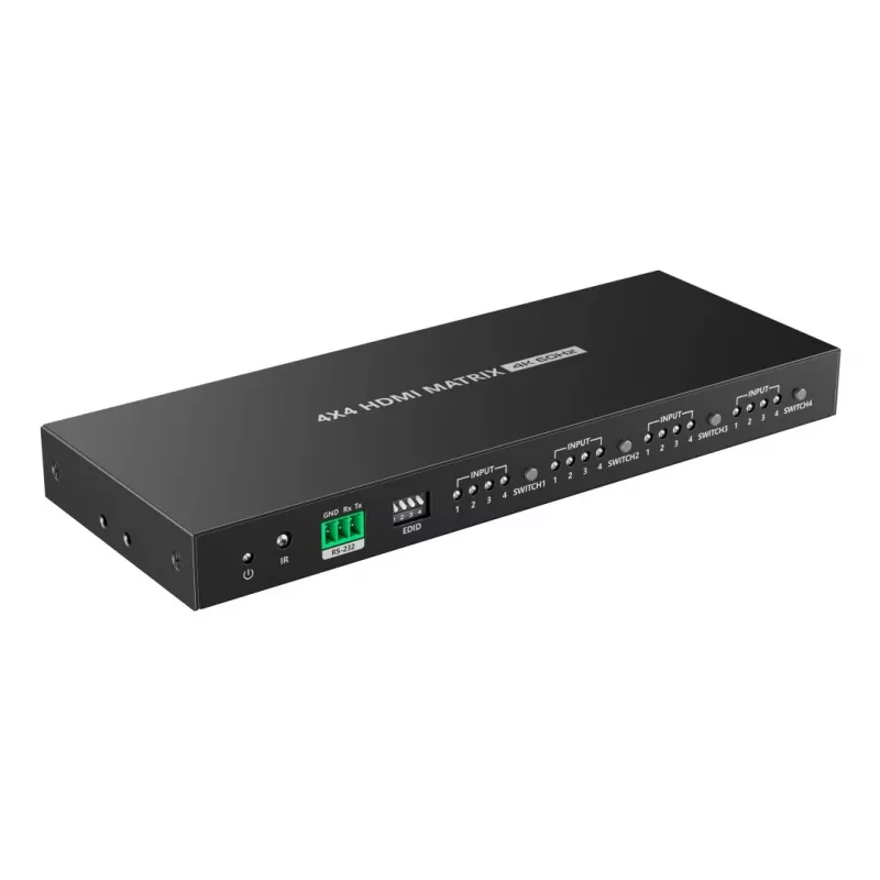 Techly IDATA HDMI-MX44 przełącznik matrycowy AV przełącznik matrycowy AV 4 W