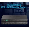 Techly IDATA HDMI-MX44 przełącznik matrycowy AV przełącznik matrycowy AV 4 W