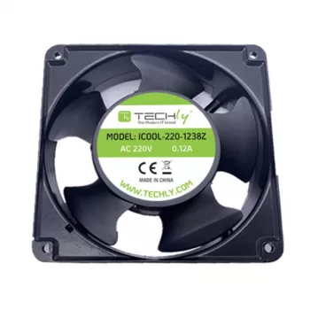 Techly ICOOL-220-1238Z komputerowy system chłodzenia część/akcesorium Moduł wentylatora