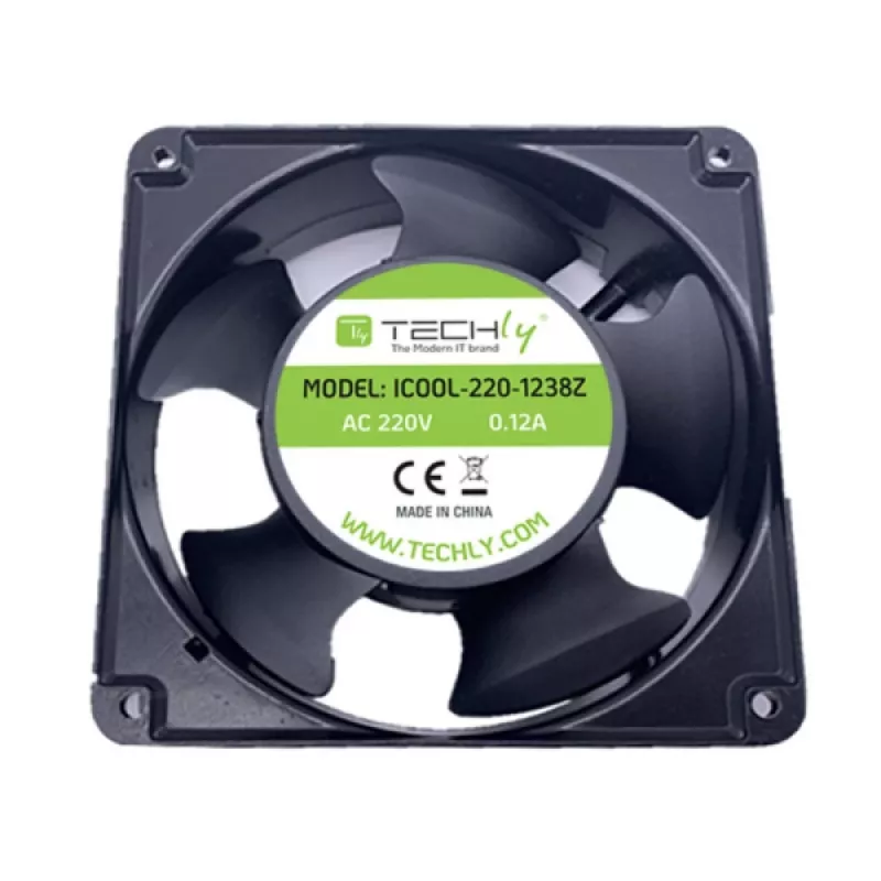 Techly ICOOL-220-1238Z komputerowy system chłodzenia część/akcesorium Moduł wentylatora