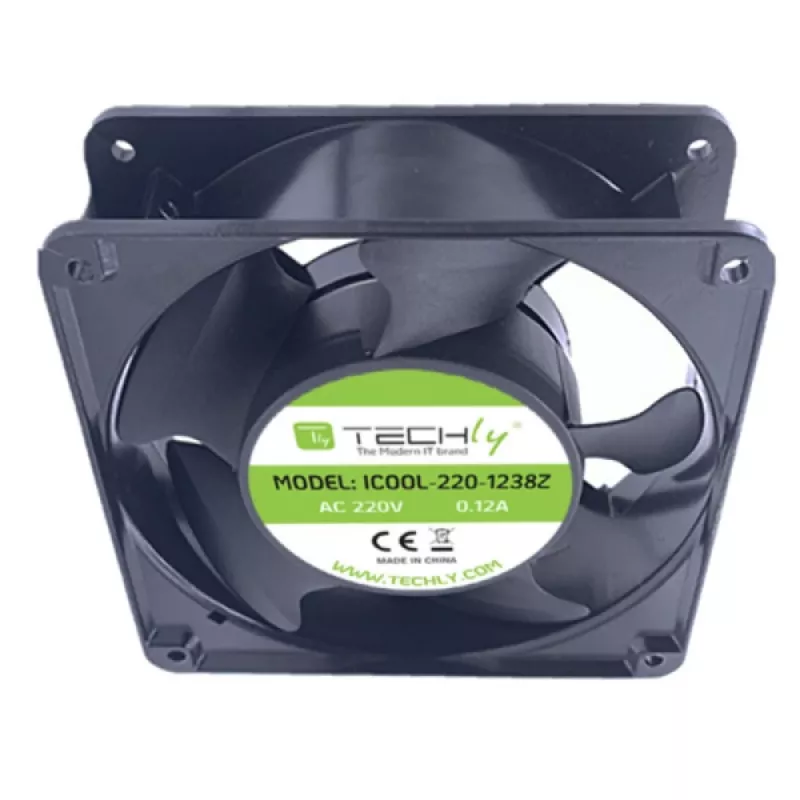 Techly ICOOL-220-1238Z komputerowy system chłodzenia część/akcesorium Moduł wentylatora