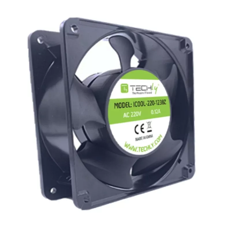 Techly ICOOL-220-1238Z komputerowy system chłodzenia część/akcesorium Moduł wentylatora