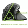 Techly IM 1100-VM-B mysz Medyczna Praworęczna RF Wireless Optyczna 3200 DPI