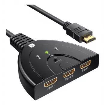 Przełącznik wideo Techly IDATA HDMI-3F8K