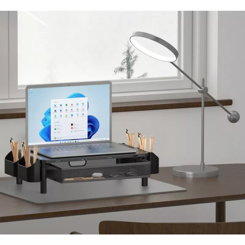 Techly ICA-MS 114 uchwyt/stojak do monitora Czarny