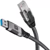 Kabel sieciowy Techly ICOC U3A-RJ45-075 Srebrny, Czarny 7,5 m Kat.6 F/UTP (FTP)