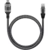 Kabel sieciowy Techly ICOC U3C-RJ45-020 srebrny, czarny 2 m Cat6 F/UTP (FTP)
