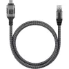 Kabel sieciowy Techly ICOC U3C-RJ45-050 srebrny, czarny 5 m Cat6 F/UTP (FTP)