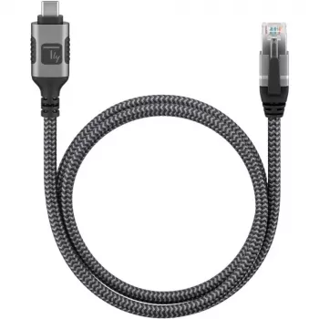 Kabel sieciowy Techly ICOC U3C-RJ45-050 srebrny, czarny 5 m Cat6 F/UTP (FTP)