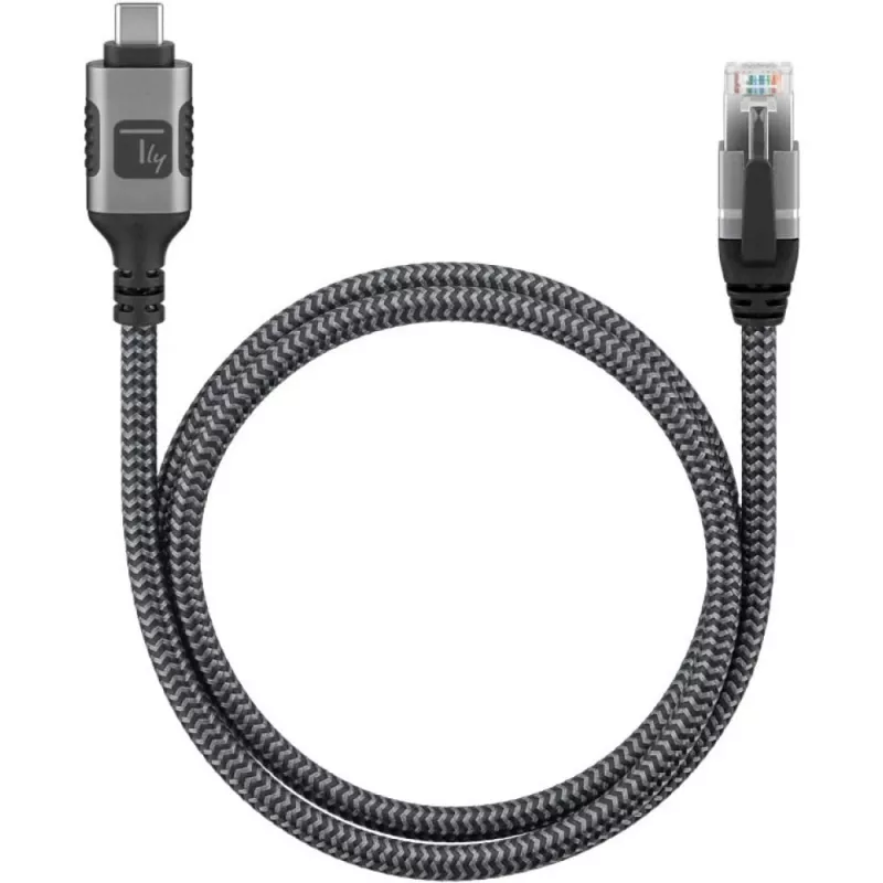 Kabel sieciowy Techly ICOC U3C-RJ45-050 srebrny, czarny 5 m Cat6 F/UTP (FTP)
