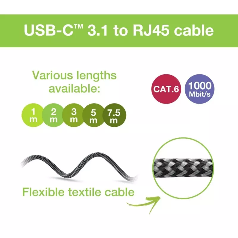 Kabel sieciowy Techly ICOC U3C-RJ45-050 srebrny, czarny 5 m Cat6 F/UTP (FTP)