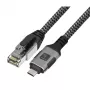Kabel sieciowy Techly ICOC U3C-RJ45-075 Srebrny, Czarny 7,5 m Cat6 F/UTP (FTP)