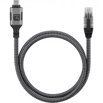 Kabel sieciowy Techly ICOC U3C-RJ45-075 Srebrny, Czarny 7,5 m Cat6 F/UTP (FTP)