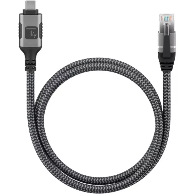 Kabel sieciowy Techly ICOC U3C-RJ45-075 Srebrny, Czarny 7,5 m Cat6 F/UTP (FTP)