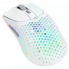 Glorious Gaming Glorious Model O Wireless 2 - Matowa biel, Praworęczna, Laser, RF Wireless + USB Type-C, 26000 DPI, 1 ms, Biały