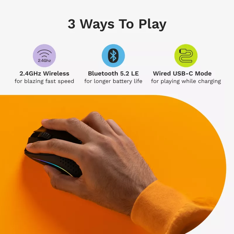 Glorious Gaming Model O 2 Mini Wireless - Czarny matowy