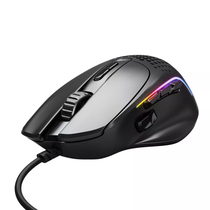 Glorious Gaming Glorious Model IV2 Wired - Czarny, dla osób praworęcznych, Optyczny, USB Typ-A, 26000 DPI, Czarny