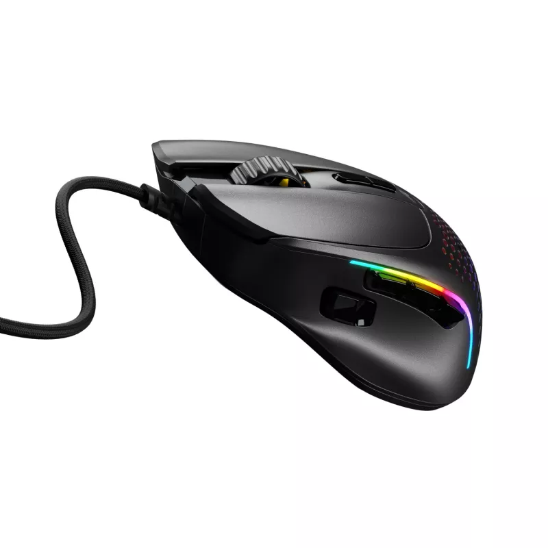 Glorious Gaming Glorious Model IV2 Wired - Czarny, dla osób praworęcznych, Optyczny, USB Typ-A, 26000 DPI, Czarny