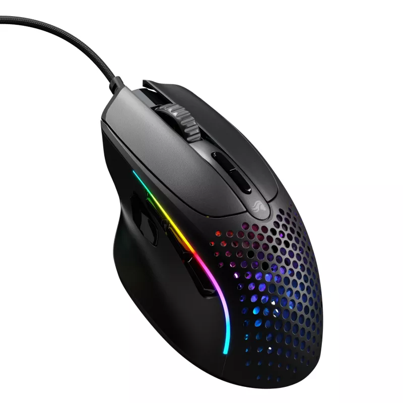 Glorious Gaming Glorious Model IV2 Wired - Czarny, dla osób praworęcznych, Optyczny, USB Typ-A, 26000 DPI, Czarny