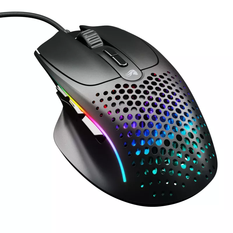 Glorious Gaming Glorious Model IV2 Wired - Czarny, dla osób praworęcznych, Optyczny, USB Typ-A, 26000 DPI, Czarny
