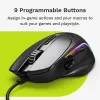 Glorious Gaming Glorious Model IV2 Wired - Czarny, dla osób praworęcznych, Optyczny, USB Typ-A, 26000 DPI, Czarny