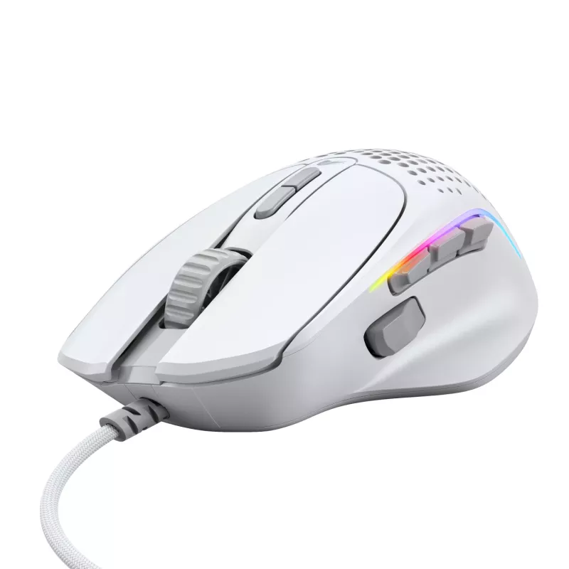 Glorious Gaming Glorious Model IV2 Wired - biała, dla praworęcznych, optyczna, USB Typ-A, 26000 DPI, biały