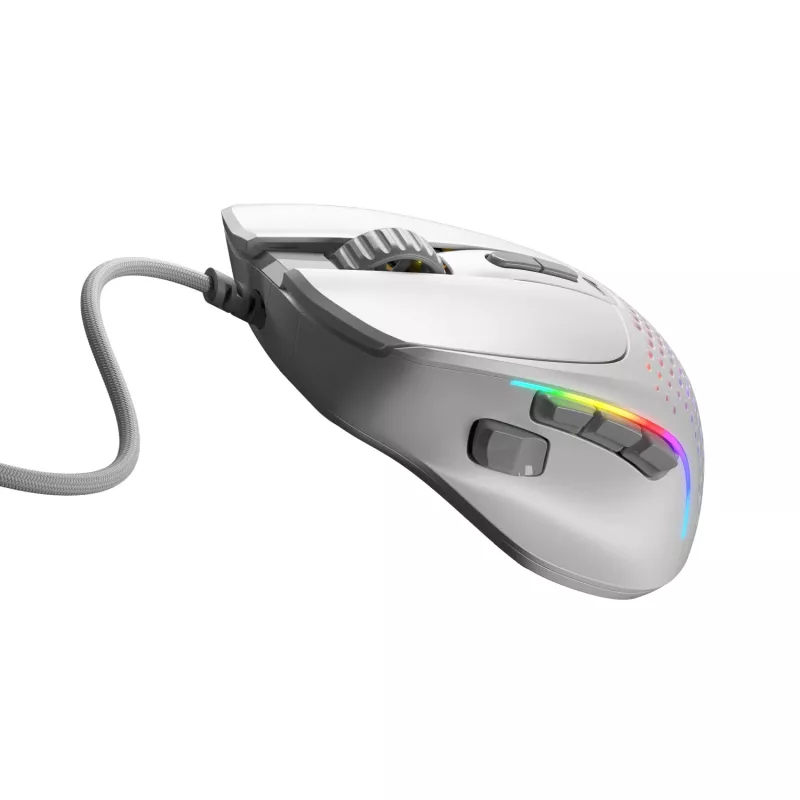 Glorious Gaming Glorious Model IV2 Wired - biała, dla praworęcznych, optyczna, USB Typ-A, 26000 DPI, biały