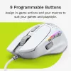 Glorious Gaming Glorious Model IV2 Wired - biała, dla praworęcznych, optyczna, USB Typ-A, 26000 DPI, biały