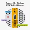 Glorious Gaming Glorious Model IV2 Wired - biała, dla praworęcznych, optyczna, USB Typ-A, 26000 DPI, biały