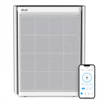 Levoit LAP-EL551S-AEUR oczyszczacz powietrza 126 m² 26 dB 70 W Srebrny