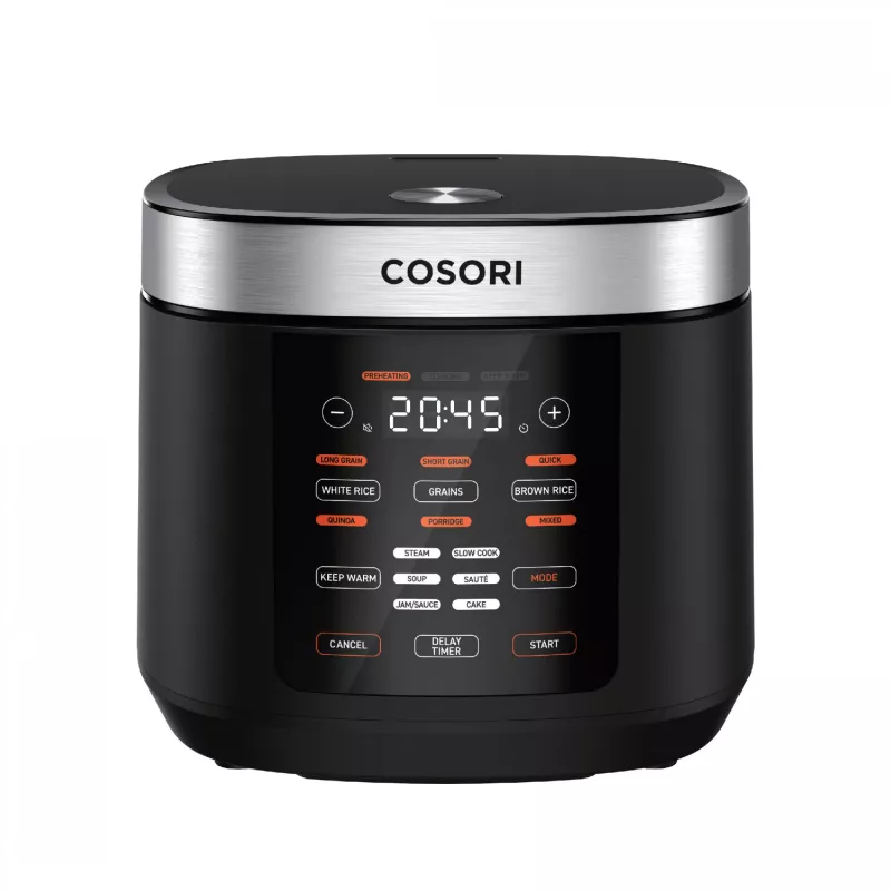 Cosori Multi-Cooker Chef Edition urządzenie do gotowania ryżu 5 L 970 W Czarny, Srebrny