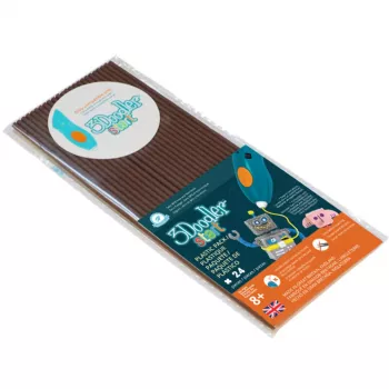 3Doodler Start ECO-11 materiał do druku 3D z biodegradowalnego plastiku brązowy 1 g