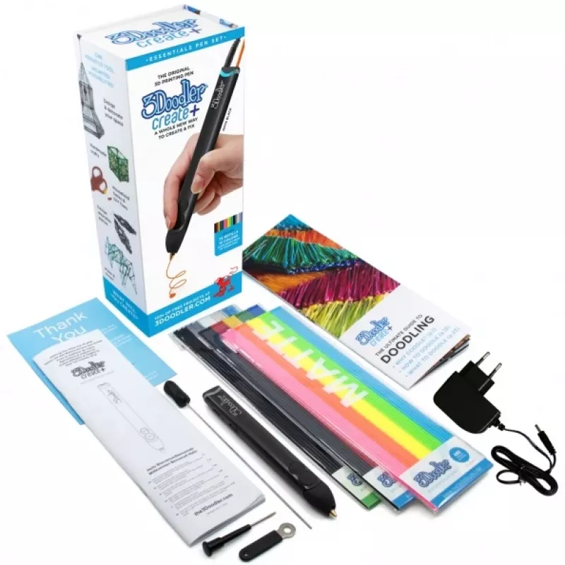 3Doodler FILAMENT 75 SZT. ABS 3 KOLORY AB-MONO-75 Czarny, Srebrny, Biały 2 g