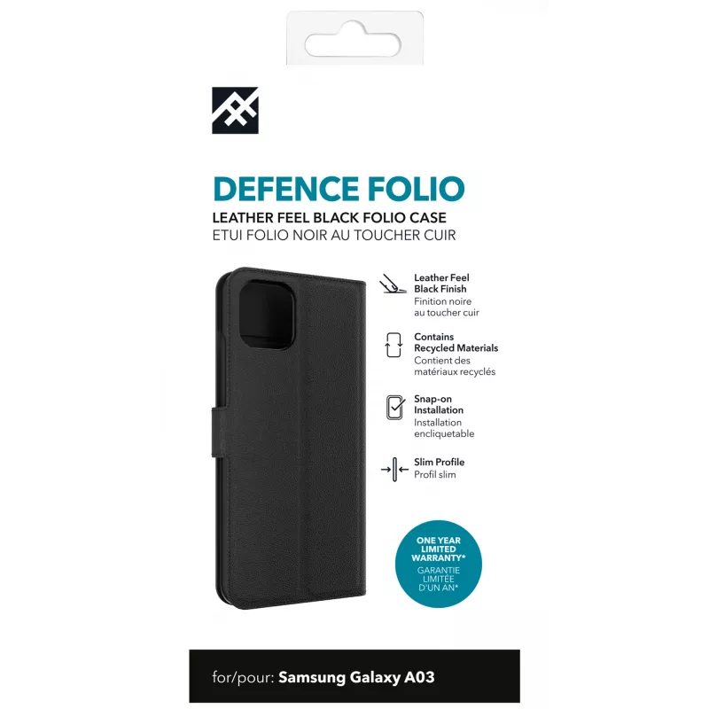 IFROGZ Defence Folio etui na telefon komórkowy 16,5 cm (6,5 cala) czarne