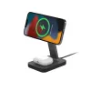 mophie UNV WRLS-snap+ stand & pad-Czarny-ROC-EU, Wewnętrzna, Zasilanie sieciowe, Ładowanie bezprzewodowe, Czarny