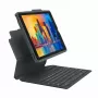 ZAGG Pro Keys do iPad 10.9 cala (A16 i 10. generacji) niemiecki, AZERTY, niemiecki, Apple, iPad 10.9 cala (A16 i 10. generacji), Czarny, Poliwęglan (PC), Guma