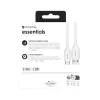 mophie essentials kable do ładowania | 1M kabel USB 2.0 USB A USB C biały