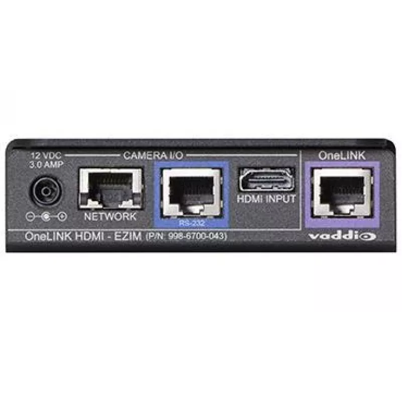 Vaddio OneLINK HDMI Nadajnik i odbiornik AV Czarny