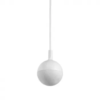 Vaddio EasyIP CeilingMIC D (biały) - wersja Dante, Mikrofon konferencyjny, 0,02%, Przewodowy, Biały, Sufitowy, 4,6 m