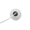 Vaddio EasyIP CeilingMIC D (biały) - wersja Dante, Mikrofon konferencyjny, 0,02%, Przewodowy, Biały, Sufitowy, 4,6 m