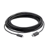 Vaddio 440-1007-008 Kabel USB USB 3.2 Gen 2 (3.1 Gen 2) 8 m USB C USB A Czarny