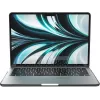 Speck SmartShell Macbook Air 13 M2 (2022) Obsidian, etui sztywne, 33 cm (13 cali)