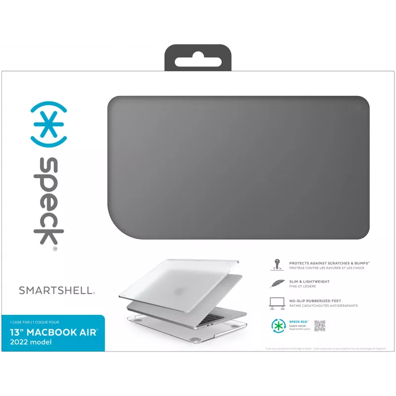 Speck SmartShell Macbook Air 13 M2 (2022) Obsidian, etui sztywne, 33 cm (13 cali)