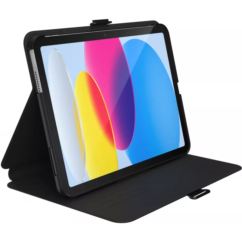 Etui Speck Balance Folio Apple iPad 10.9 (2022) czarne - z Microban