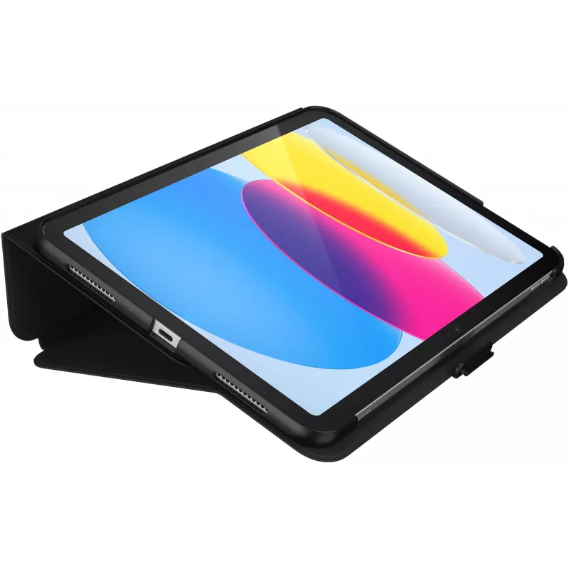 Etui Speck Balance Folio Apple iPad 10.9 (2022) czarne - z Microban