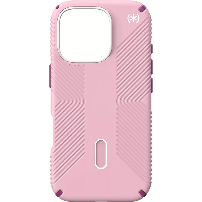Speck Presidio2 Grip + ClickLock Apple iPhone 16 Pro Wednesday Pink - z Microban