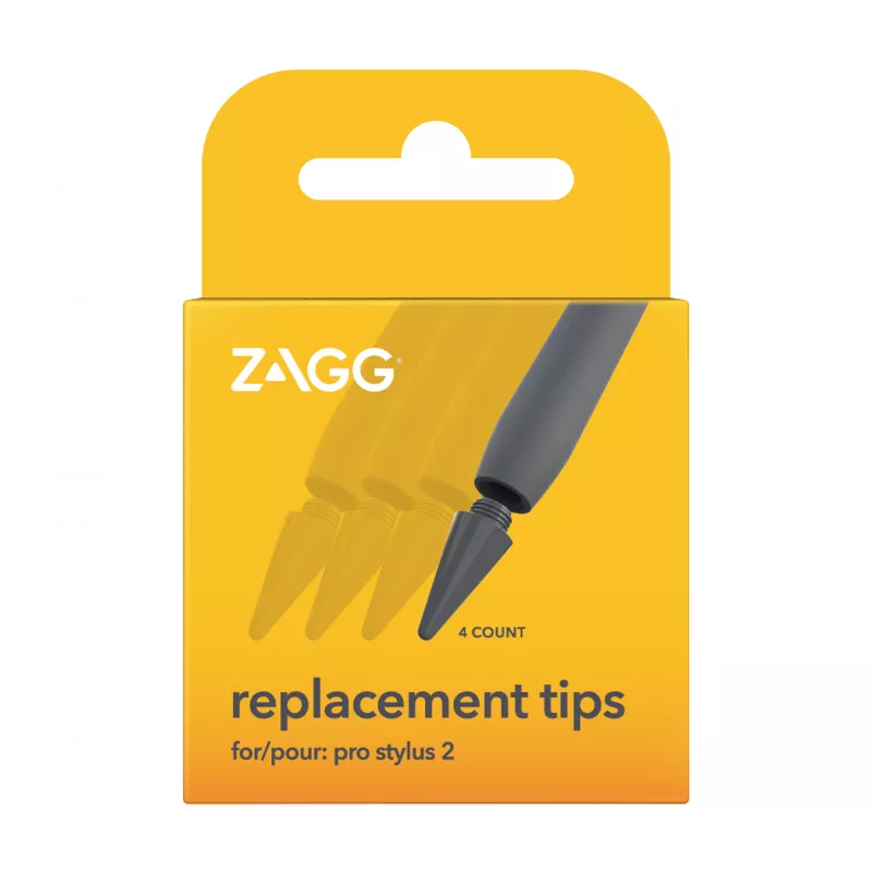 ZAGG Pro Stylus 2 (Końcówki zamienne), Końcówka, Szary, ZAGG Pro Stylus 2