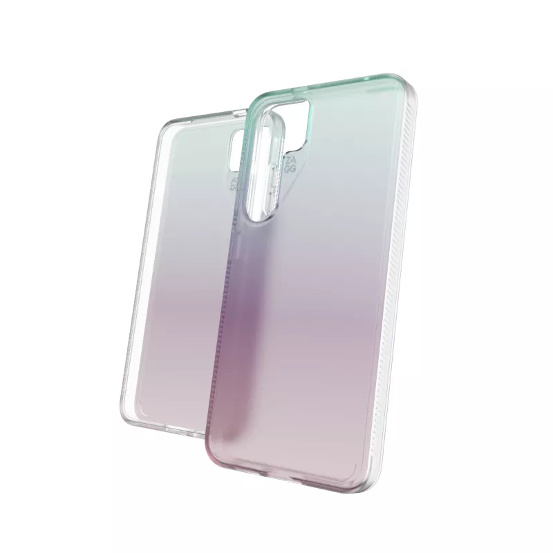 ZAGG Milan Galaxy S24 Iridescent, Cover, Samsung, Galaxy S24, 15.8 cm (6.2 cala), Zielony, Różowy